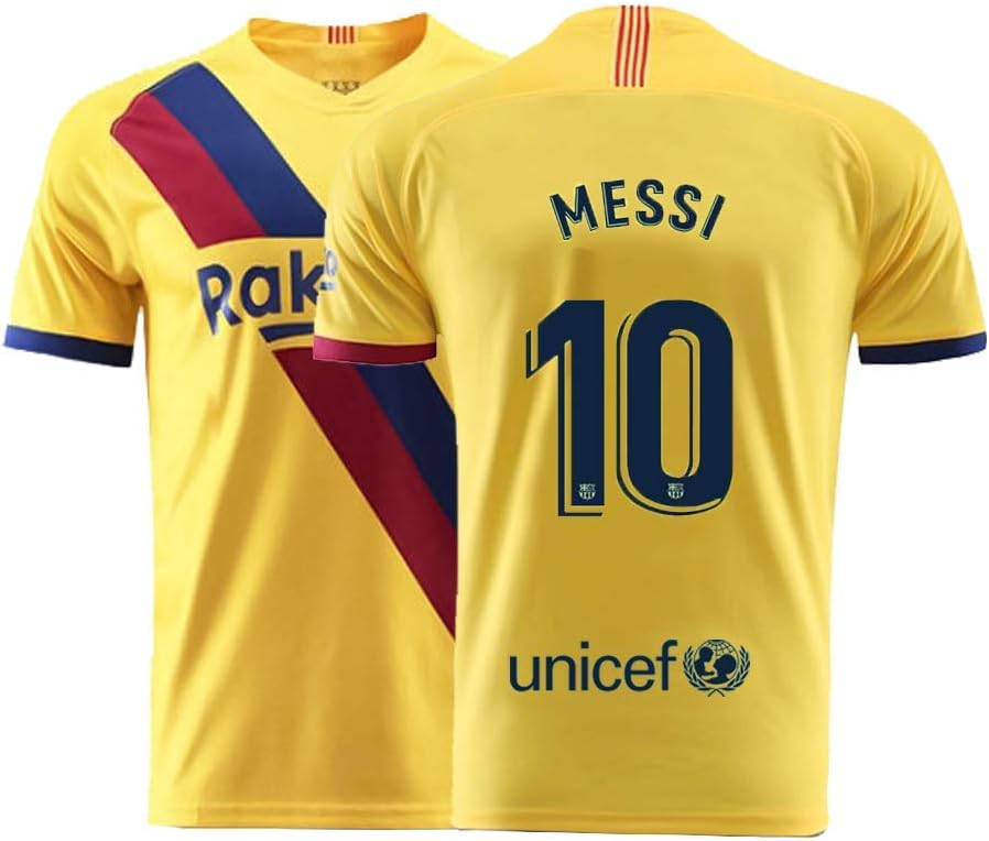 Mens Messi Jersey 2019-2020 Away Adult Soccer 10 Barcelona Lionel