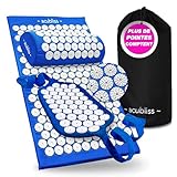 RESPECTUEUX DE LA PLANÈTE: Tous nos produits utilisent du plastique HIPS 100% non toxique et recyclable, et sont fixés sur un tissu en coton 100% rempli de mousse PU à l'aide d'un procédé de fusion (sans colle nocive pour l'environnement). Dimensions du tapis (74 x 41 x 2), Sangle (42 x 20), et Coussin (37 x 15 x 10) cm