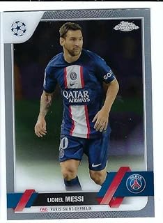 LIONEL MESSI 2022-23 Topps Chrome UEFA Club Competitions Soccer Card #1 Paris Saint-Germain PSG Miami Argentina