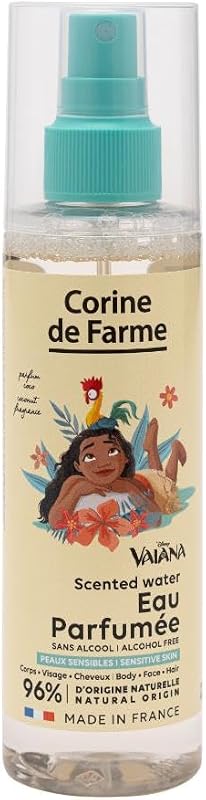 Laissez la magie de Vaiana opérer avec cette Eau Parfumée Coco Gourmand de Corine de Farme. Spécialement conçue pour les