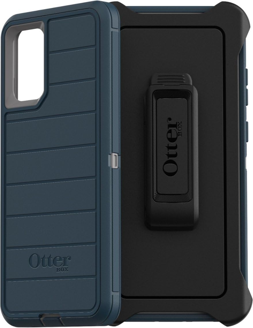 OtterBox Defender Series Case for Samsung Galaxy S20+ & S20+ 5G (Only) - Holster Clip Included - Microbial Defense Protection - Non-Retail Packaging - Gone Fishin