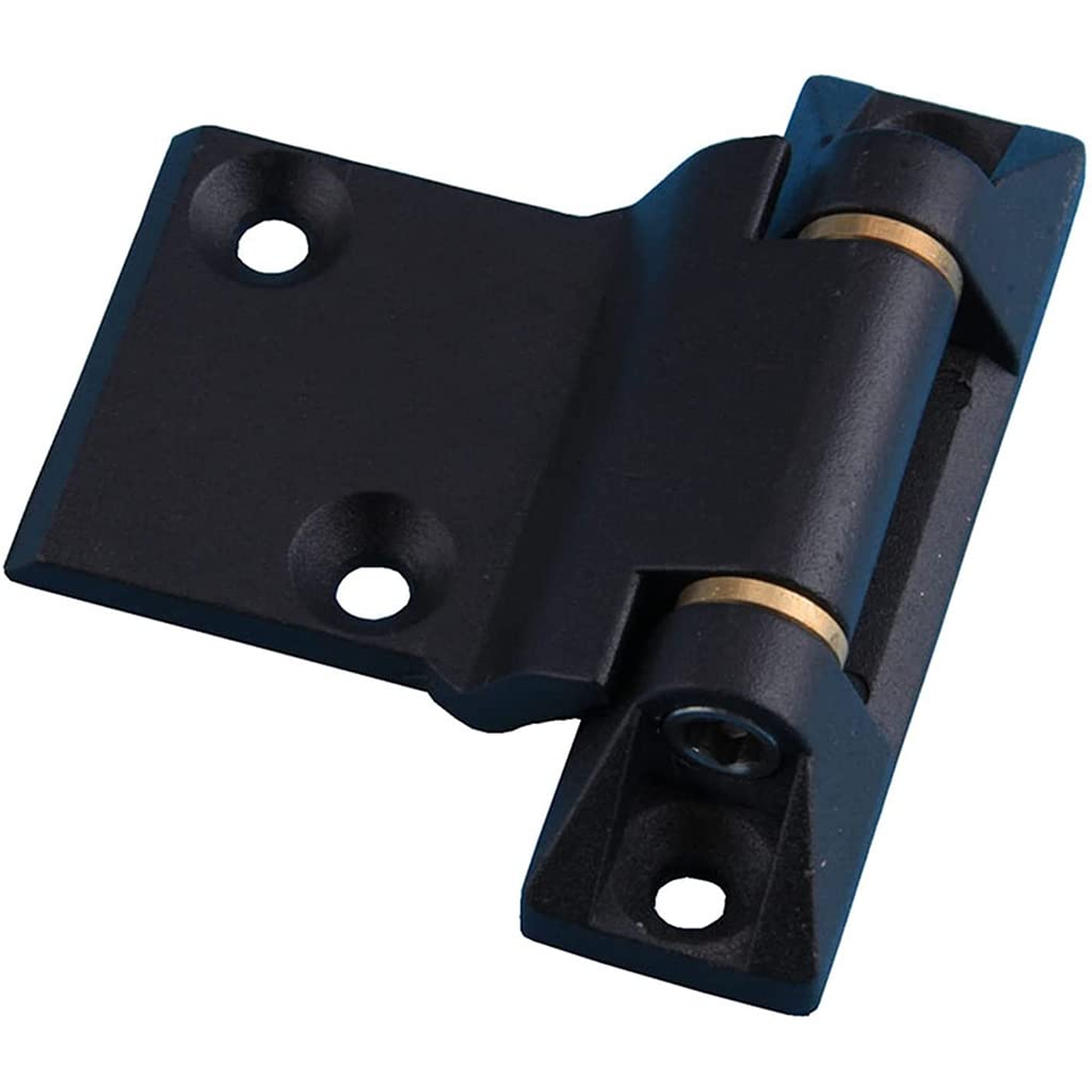 Electric Switchgear Box Door Hinge Heavy-Duty Distribution Cabinet Hinge Zinc Alloy Black Door Hinges Heavy Duty Hinges Cabinet Barn Doors Outdoor