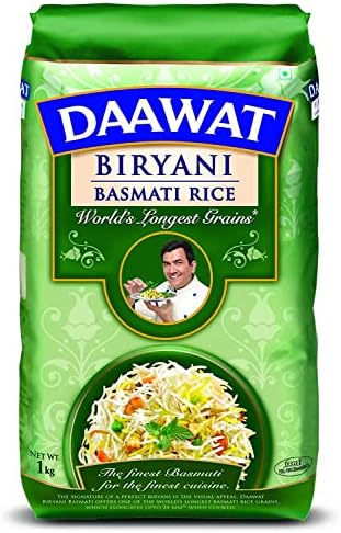 BBRATS Daawat Biryani Basmati Rice, 1kg