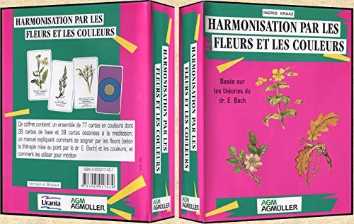 Cofanetto meditazione – 77 carte e manuale – Come curare da Les Fleurs – Gioco di carte divinatorie