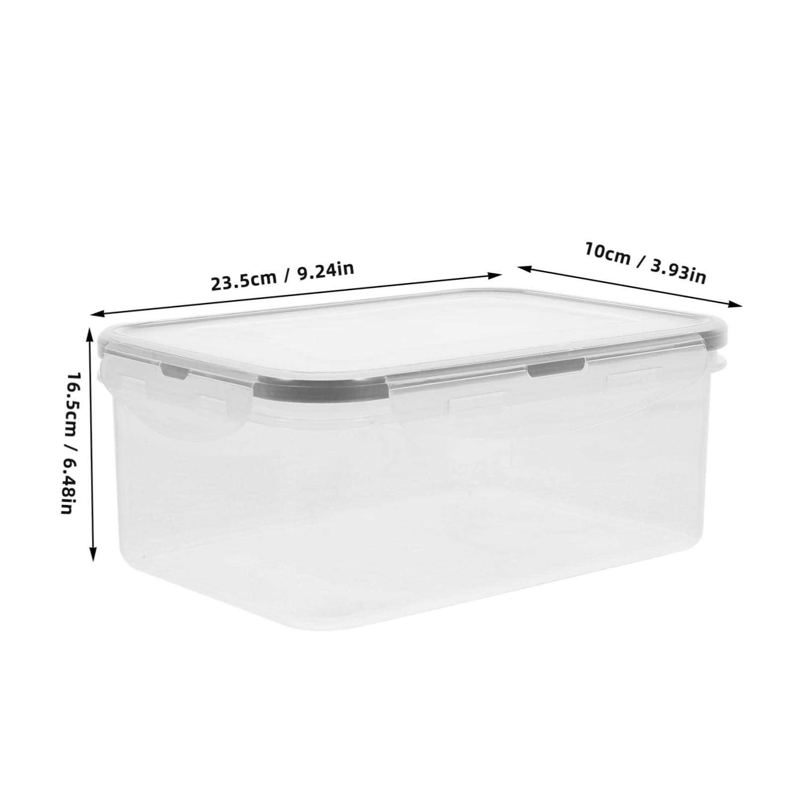 PRETYZOOM 15 Stk schärfer eingestellt Vorratsbehälter für die Küche mit Deckel Vorratsbehälter für mit Deckel lebensmittelbehälter kühlschrank aufbewahrungsboxen Gemüsekisten pp