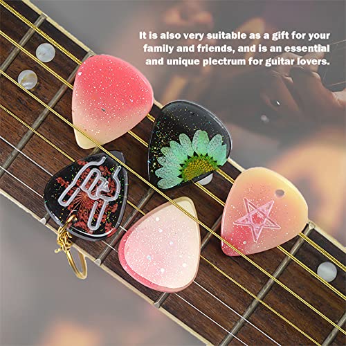 Lot de 13 moules en résine pour médiator de guitare - Les Beatles, Paul McCartney, John Lennon, RIngo Starr, George Harrison Lot de 13 moules en résine pour médiator de guitare – Image 7