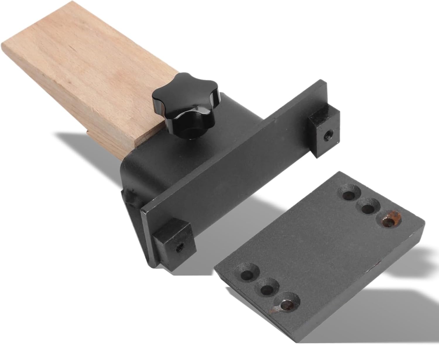 Clip Bench Processing Jewelry, Jewelry Bench Metal Holder, Cutting Jewelry Tool, Wooden Bench Pin, for Craftsman for Workbench, Bench for Jewelry Crimping