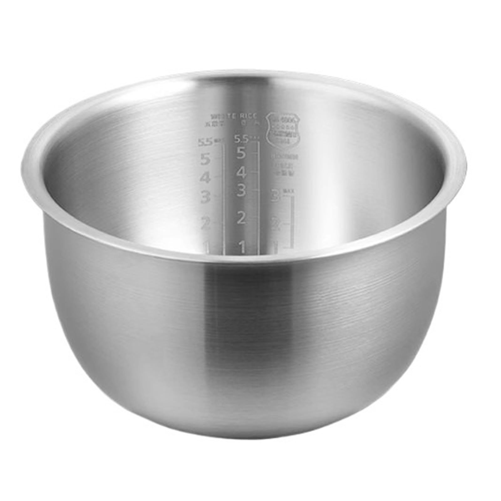 3-l-Reiskocher-Innentopf aus 316-l-Edelstahl (0-Beschichtung), kompatibel mit ZOJIRUSHI NP-ZAH10C/NP-ZAQ10/NP-HBH10C/NP-HBO10/ NP-HLH10/ NP-HCH10C/NP-NCH10C/NP-HRH10C/NP-HIH10