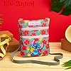 Disney Stitch Umhängetasche Mädchen & Teenager, Handtasche Mädchen mit verstellbarem Riemen, Crossbody Bag für Handy & Geldbörse, offiziell lizenziert - Multicolour #1