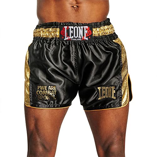 LEONE 1947 Pantaloncino Muay Thai Kick Boxe KHAO