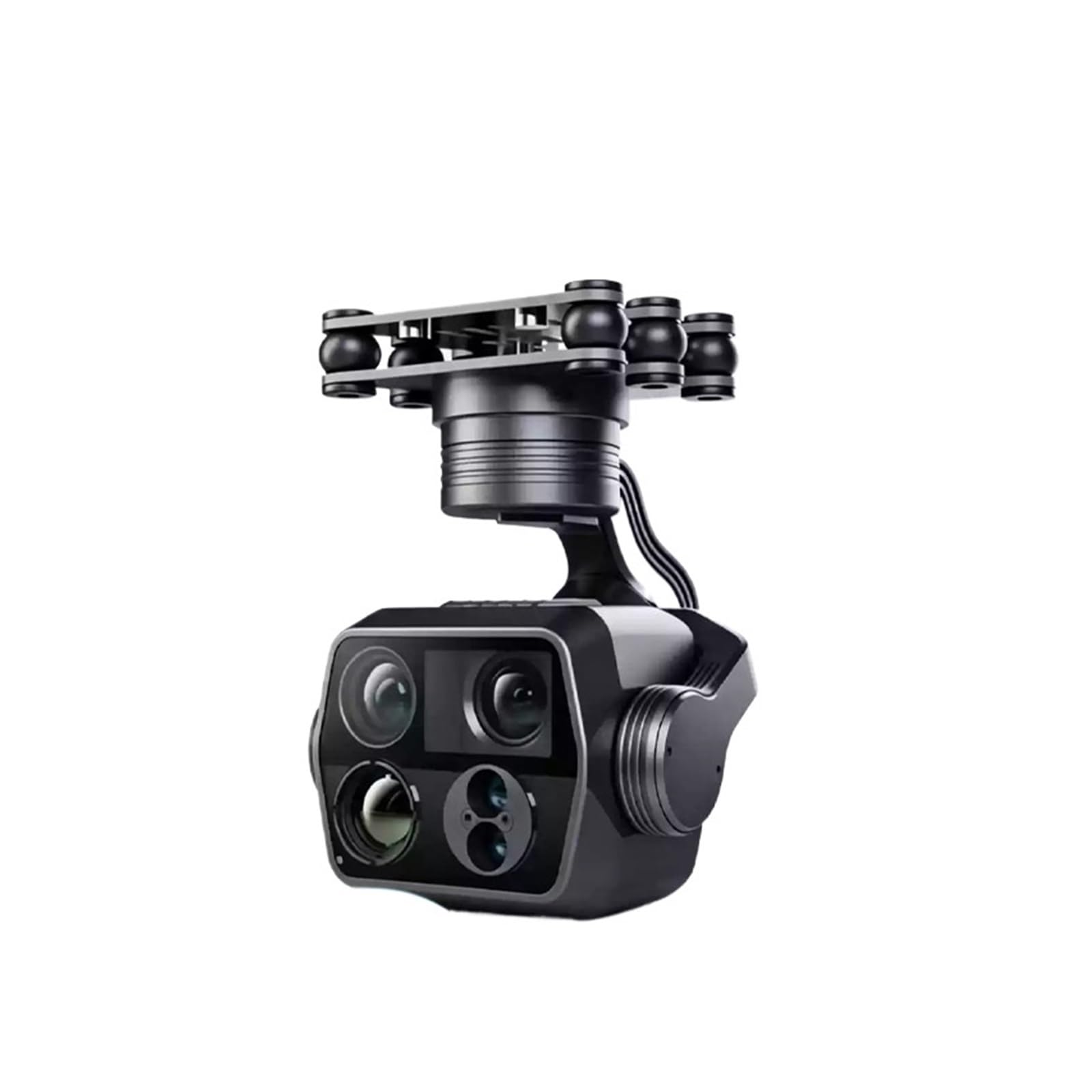 Fotocamera Gimbal 3 Assi 4 Luci, C14 Zoom 100X Termica