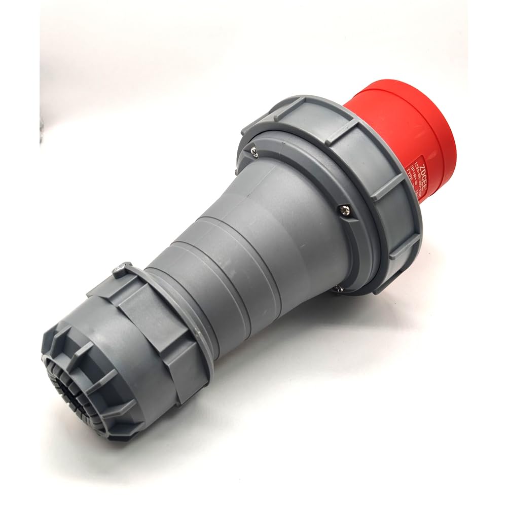 Conector Industrial IEC60309 de 125 A, 380-415 V, 5 Pines, Resistente al Agua IP67