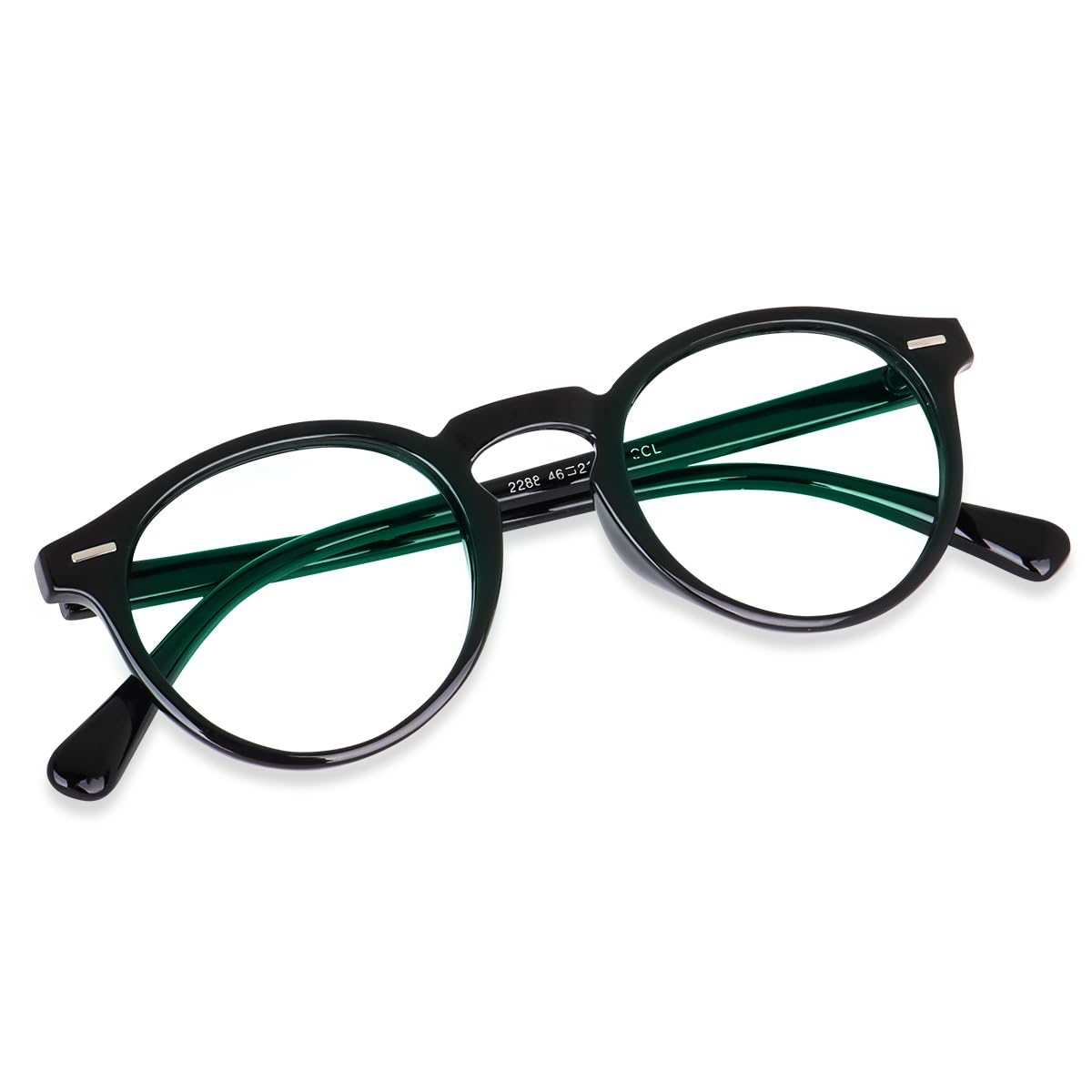Peter Jones Medium Round Anti Glare Computer/Gaming Glasses for Women/Girls (N2288)