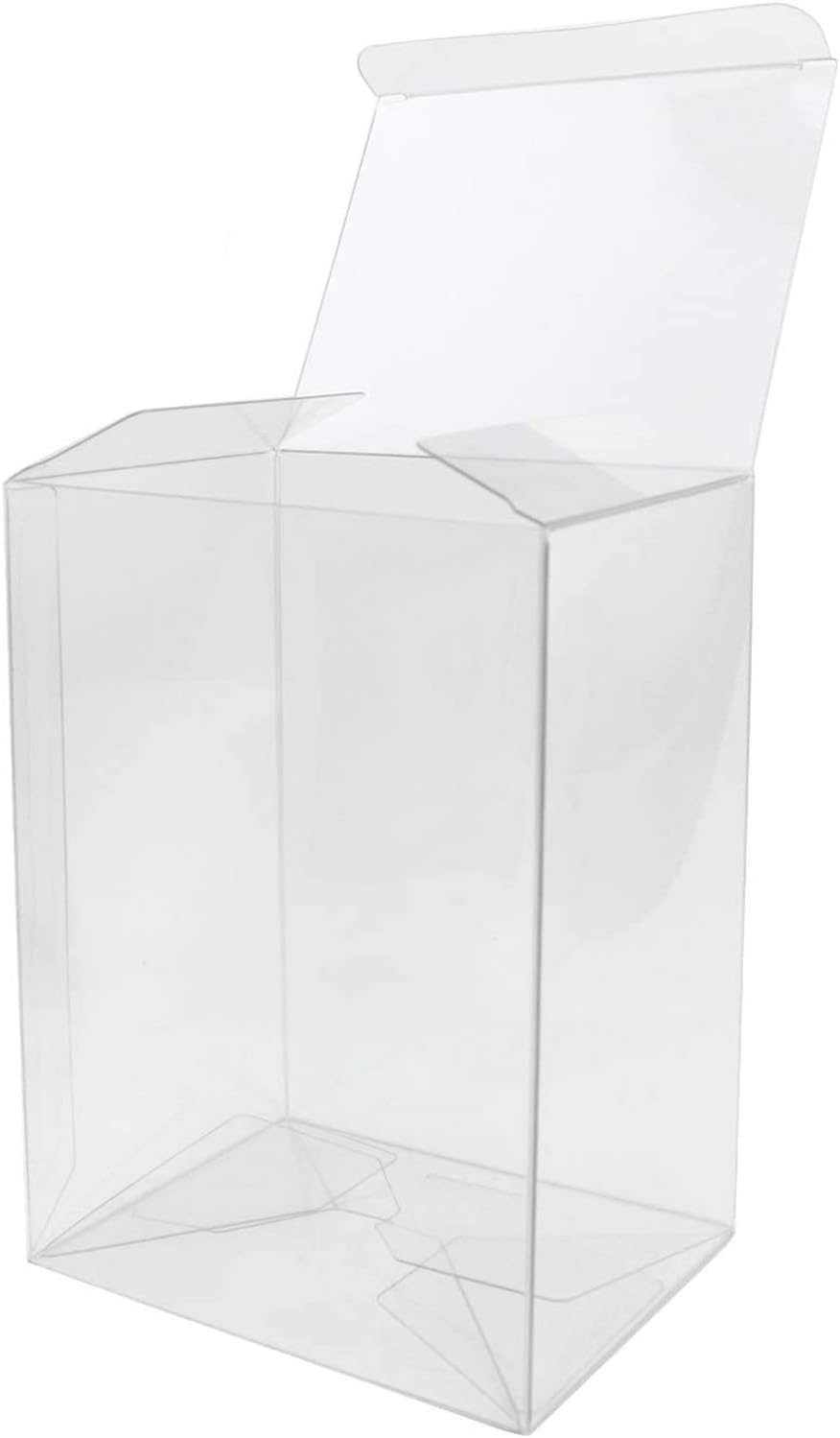 Gosu Toys Clear Plastic Protector Case Compatible For 4-inch Funko Pop Figures (10 Pack)