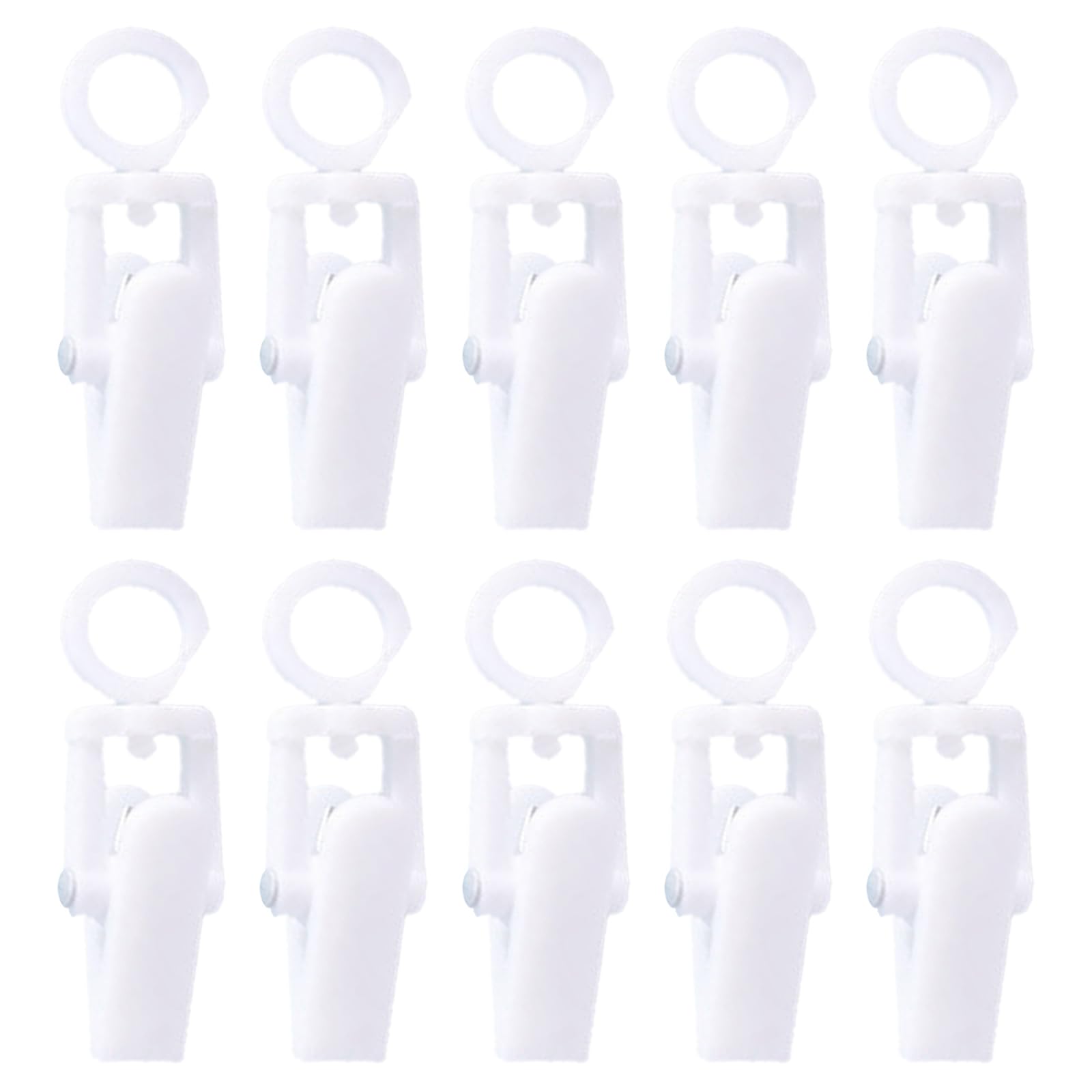 Ruarby Curtain Clip Rotatable Hook Towel Hat Shoe Multipurpose Curtain Hangers for Hats Towel Hat