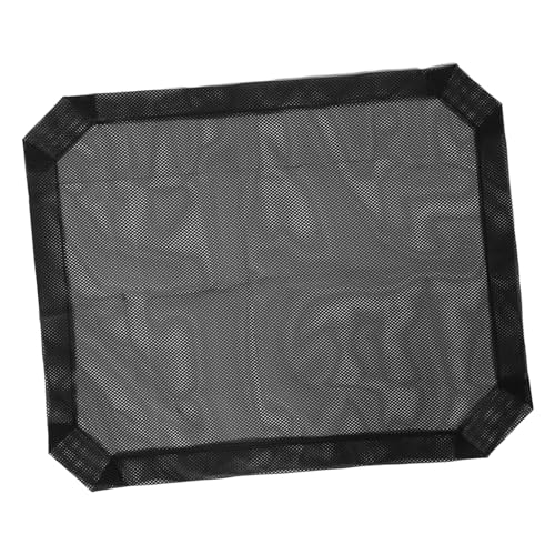 KOMBIUDA Funda de repuesto para cama de perro de malla negra 108 x 72 cm