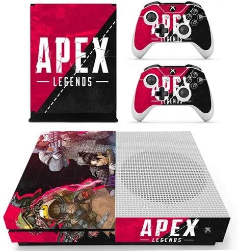 APEX Legend Skin Cover for Xbox One S Console and 2 Wireless Controller Protective Skin by Mr Wonderful Skin