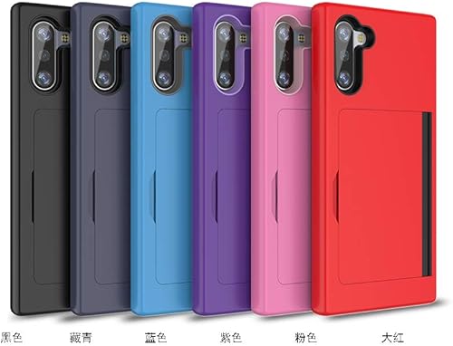 Miniatura 6 de Galaxy S21 Funda con tarjetero, funda protectora híbrida de silicona para Samsung Galaxy S21 - Negro