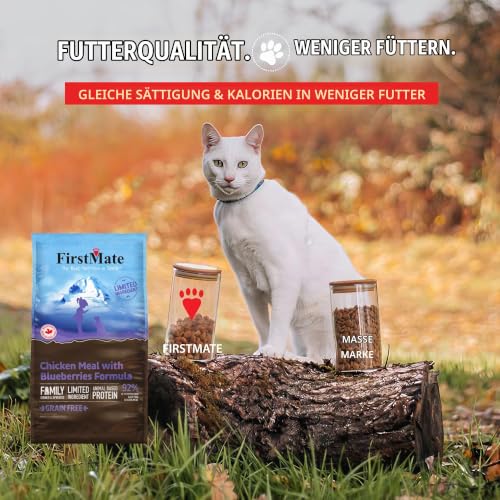 FirstMate Grain Free Chicken Meal with Blueberries Formula for Cats Dinner 4lbs – Ansicht 4