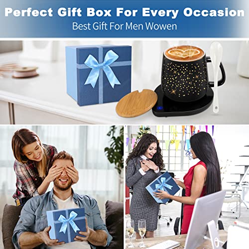 Image of 【2023 Upgraded】 Coffee Warmer with Mug Set /Coffee Cup with Warmer /Coffee Mug Warmer with 2 Temperature /Coffee Cup Warmer for Desk /Gifts for Christmas Day, Birthday, Thanksgiving Day