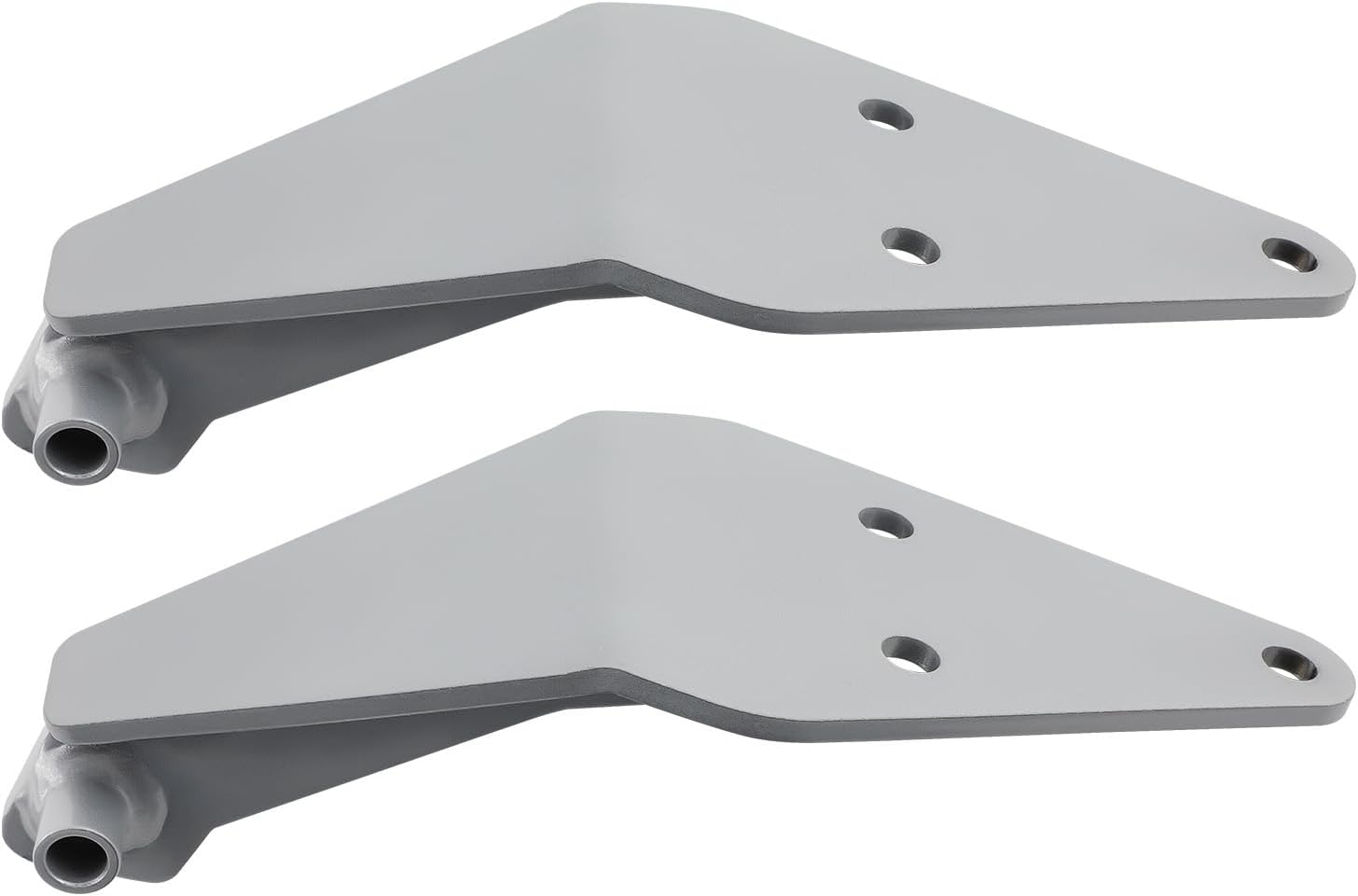 New Dual Front Shock Kit Compatible with Ford F250 F350 Super Duty 4WD 1999-2004, High-Strength Steel, CNC Machined, for Front Leaf Spring Gas Diesel V8 V10 Models