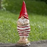  Home Collection XL Zwerg im Badedress H46cm Gartenzwerg