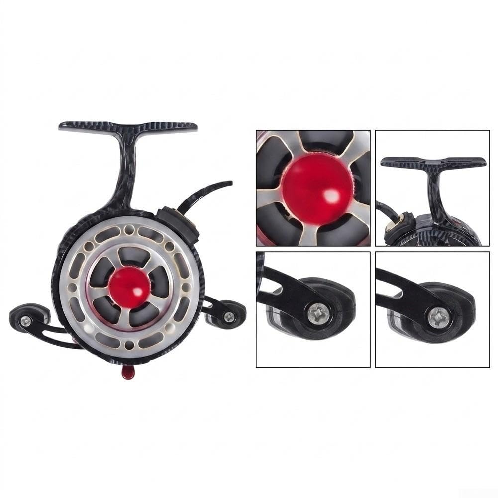 Aluminium Eisrollen 8kg Drag 5 Kugellager Winter