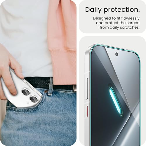 Image of FIRST MART Tempered Glass for Poco X8 Pro 5G with Silver Camera Ring Guard & Installation Kit | HD Clear Edge-to-Edge Screen Protector, Scratch Resistant, Case-Friendly | Pack of 1
