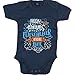 Produktbild Flowerpower Fliesenleger #1 Babybody | Berufe | Follow Your Dreams | Traumberuf | Jungen | Kurzarmbody, Farbe:Blau (Nautical Navy BZ10);Größe:3-6 Monate