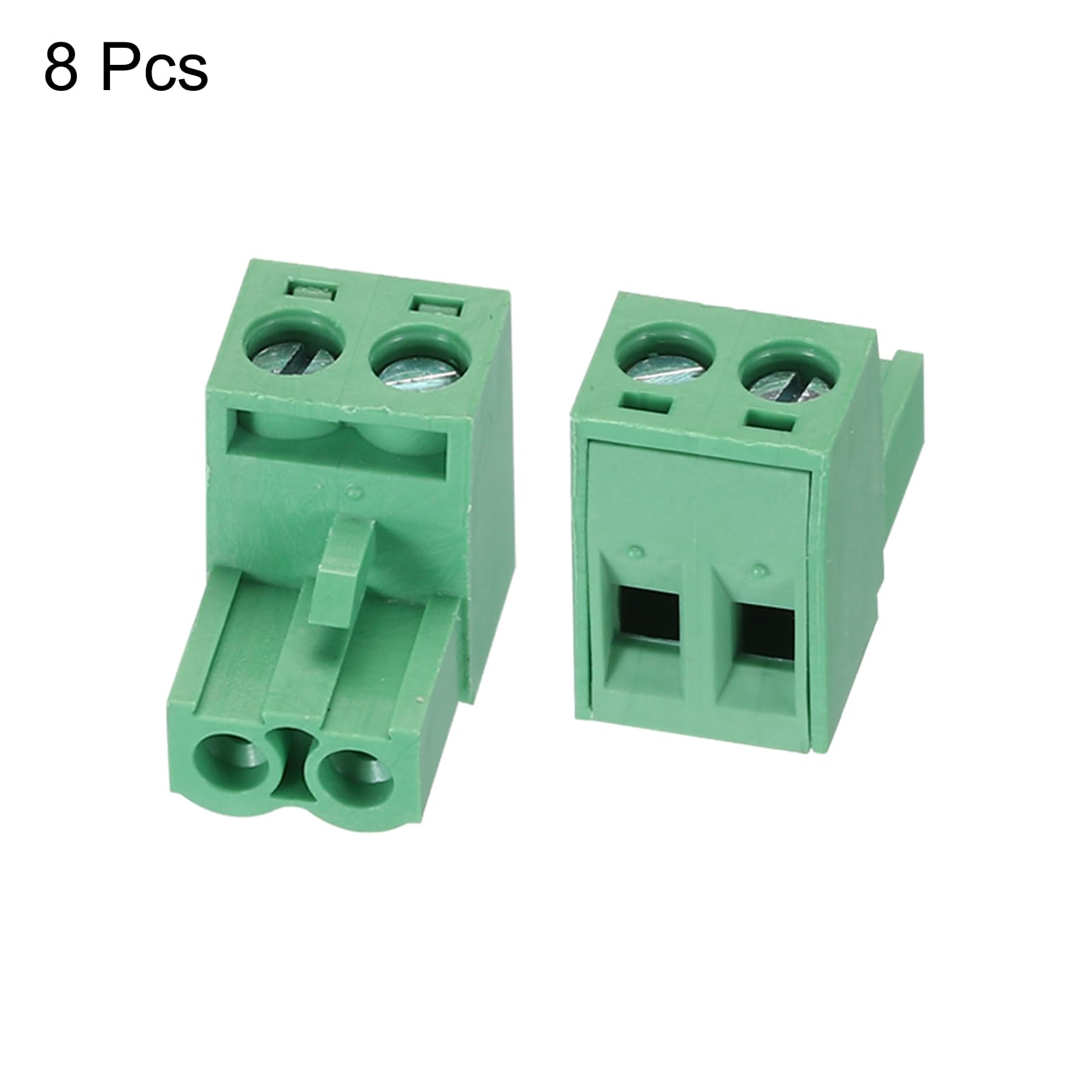 QUARKZMAN Presa Connettore bloccato Collegabili 2P Kf2Edg Passo 5,08 Mm 8 Pezzi