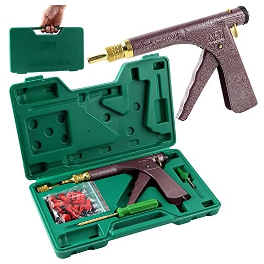 Kit de reparación de neumáticos sin cámara, taponador de neumáticos, kit de reparación de pinchazos de neumáticos, kit de reparación de neumáticos de motocicleta, remolque, etc