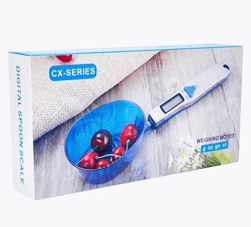 Digital Kitchen Measuring Spoon, Three Different Specifications Food Scale Spoon, Food Scales Digital Weight Grams And Oz, Weight From 0.1Grams To 500Grams Support Unit G/Oz/Gn/Ct(With 2Aaa Batteries) #TOP2