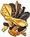 Produktbild 50-schwarz-gold-metallic-Luft-Ballons glänzend-metall-Feier-Deco-Geburtstag-Fete-Helium-geeignet EU Ware vom Sachsen Versand
