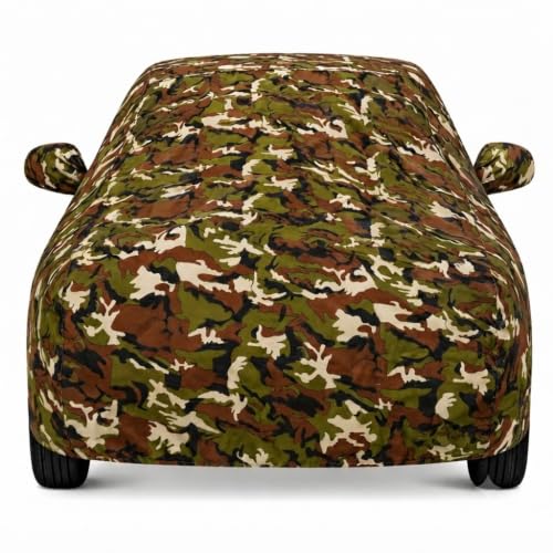 Image of Autofurnish Aero Series Car Cover for Maruti Swift 2024 (100% Waterproof, Triple Stitched, Bottom Elastic,Secure Buckle Strap,Precision-Fit & Breathable Fabric, Car Body Cover) Colour: Green