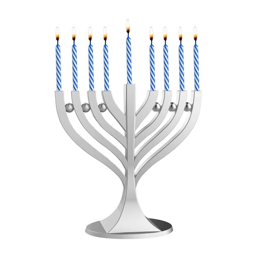 Amazon.com: Zion Judaica Mini Classic Menorah with Mini