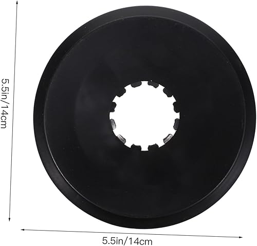 Miniatura 6 de Kisangel 10 Uds. Cubierta del volante de bicicleta Radios de bicicleta Piñón de bicicleta de plástico Protector de radios Freewheel Protector de