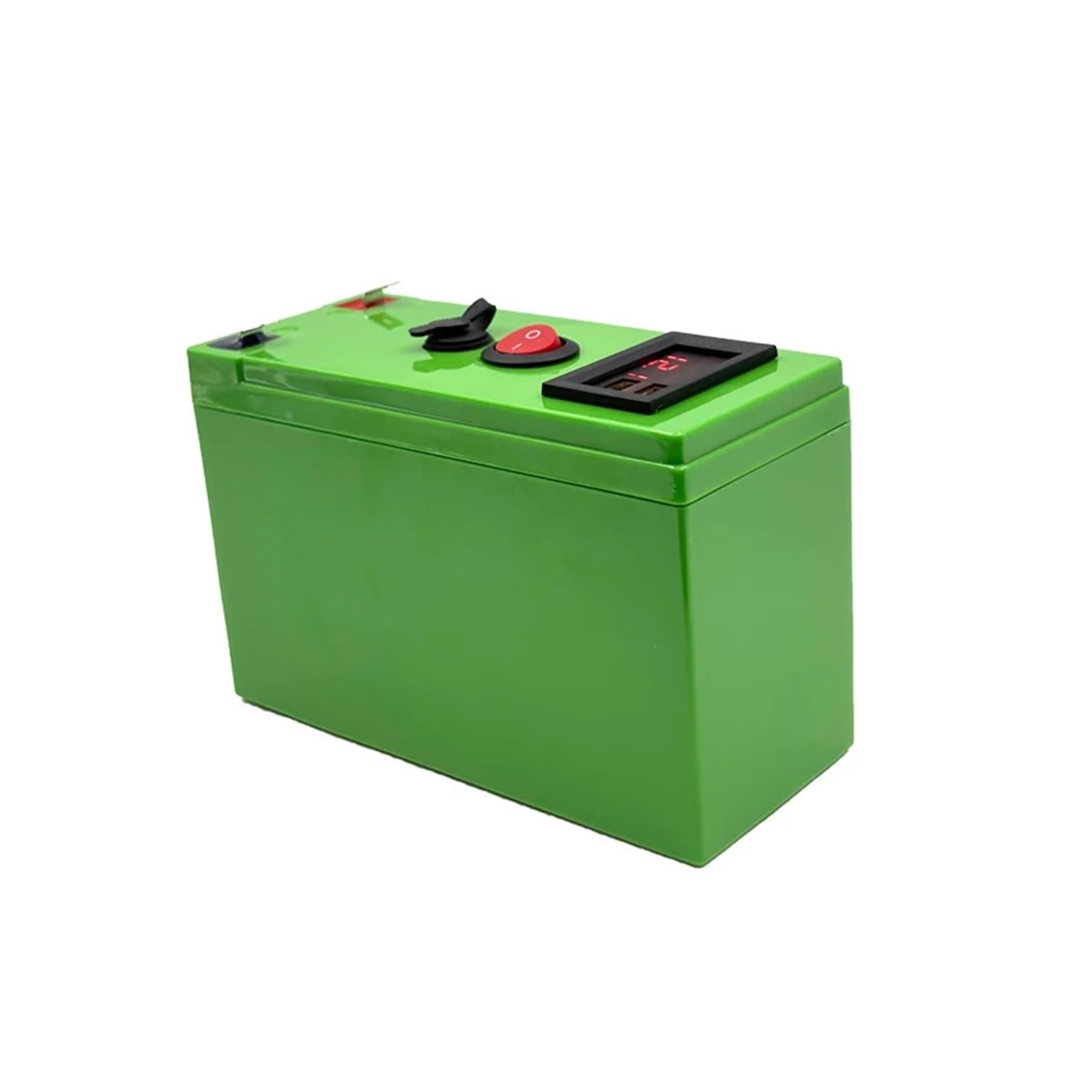 Batería De Litio LiFePO4 12V 150Ah Batería Portátil Recargable | Batería Puerto de visualización de alimentación incorporado Carga(50000mAh)
