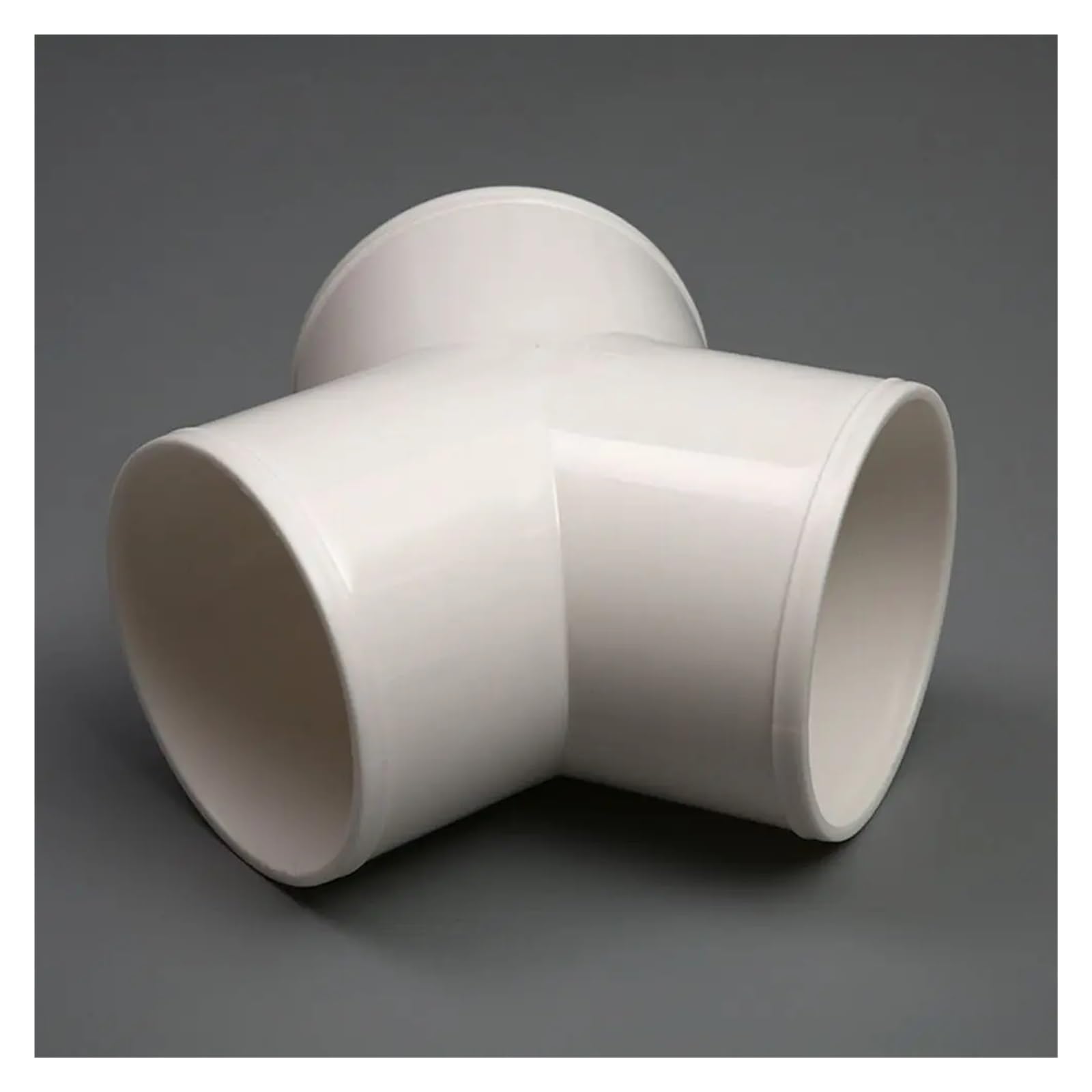 100/150/200mm Kanał T/Y Złącze kanału Szybkie złącze rury wentylacyjnej 3-drożny rozdzielacz Złączki rury wydechowej PVC(200mm-Y Shape)