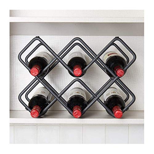 Estante para vino minimalista moderno expositor de botellas para cocina 2