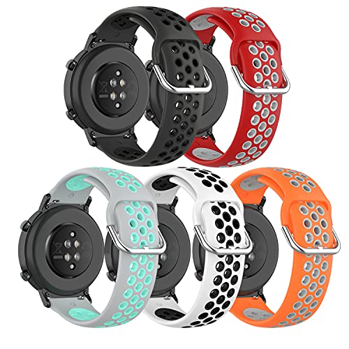 Correa deportiva de silicona para reloj COROS PACE 2 y APEX 42mm miniatura 1