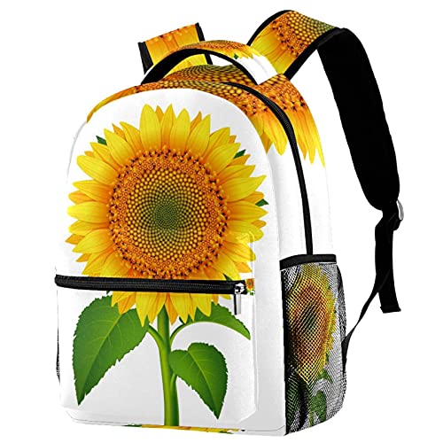 Sac à dos jaune tournesol léger et spacieux pour organiser toutes vos affaires