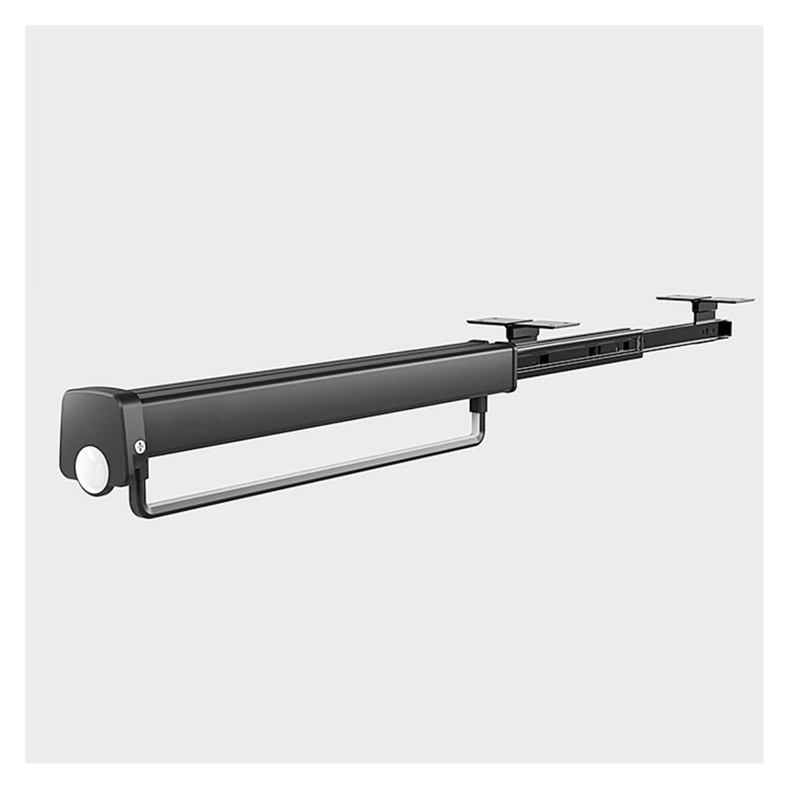 IUokLU Pull Out Trousers Rack,Sliding Closet Valet Rod, Closet Clothes Hanger Rail for Closet,Loading Capacity 25 Kg(26cm)