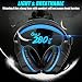 Cascos PS4 con Micrófono Flexible para Xbox One PC Nintendo PS4 Tableta...