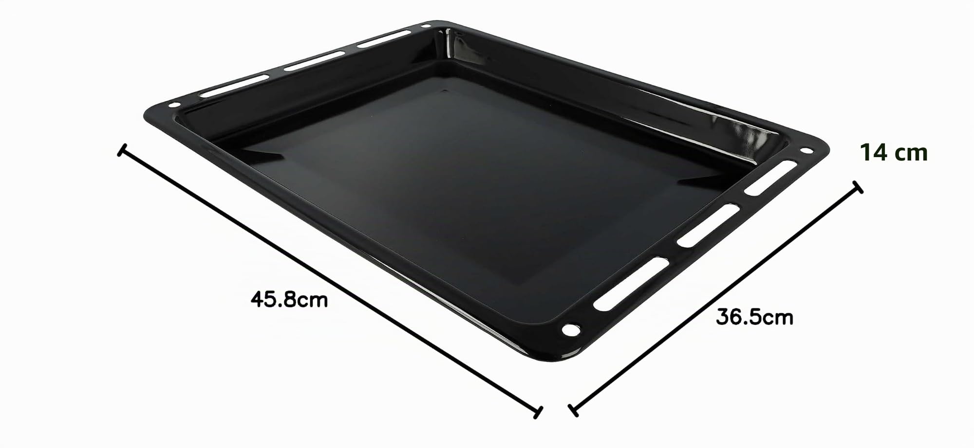 vhbw Bandeja reemplaza 11014334 para horno