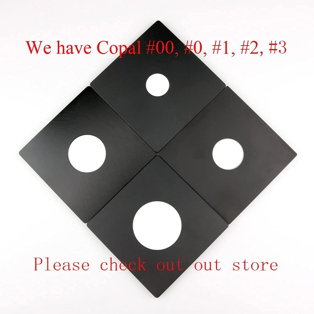 Center Hole Copal Compur Prontor #1 Lens Board 110x110mm for K.B. Canham Toyo 45A 45AII 45CF 45FA 4x5 Large Format Camera DLC(#1)
