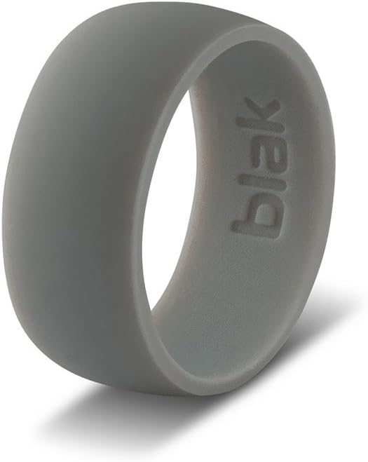 Blak Premium Silicone Wedding Ring for Men - Unique Low Profile Design