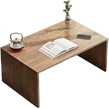 Simple Small Desk Minimalist design Perfect for bay windows and tatami mats. This small table is convenient for studying and relaxing at home. 80 x 40 x 40 x 40 cm Black Oak, 60 cm Single