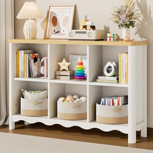 ONBRILL 6 Cube Storage Organizer Shelf
