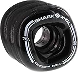 Shark California Roll 60mm 78a Black Skate Wheels