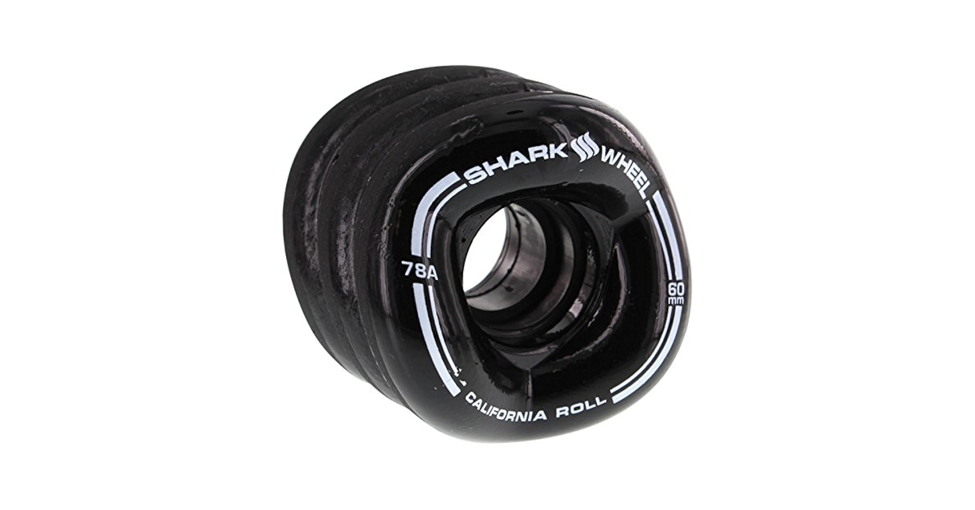 SHARK WHEEL　CALIFORNIA ROLL　60mm　ブラック Shiver Trucks